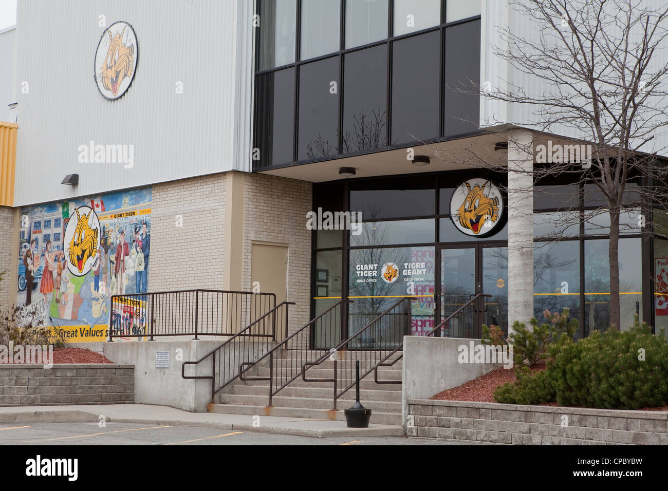 Giant Tiger headquarters is pictured in Ottawa Stock Photo Alamy