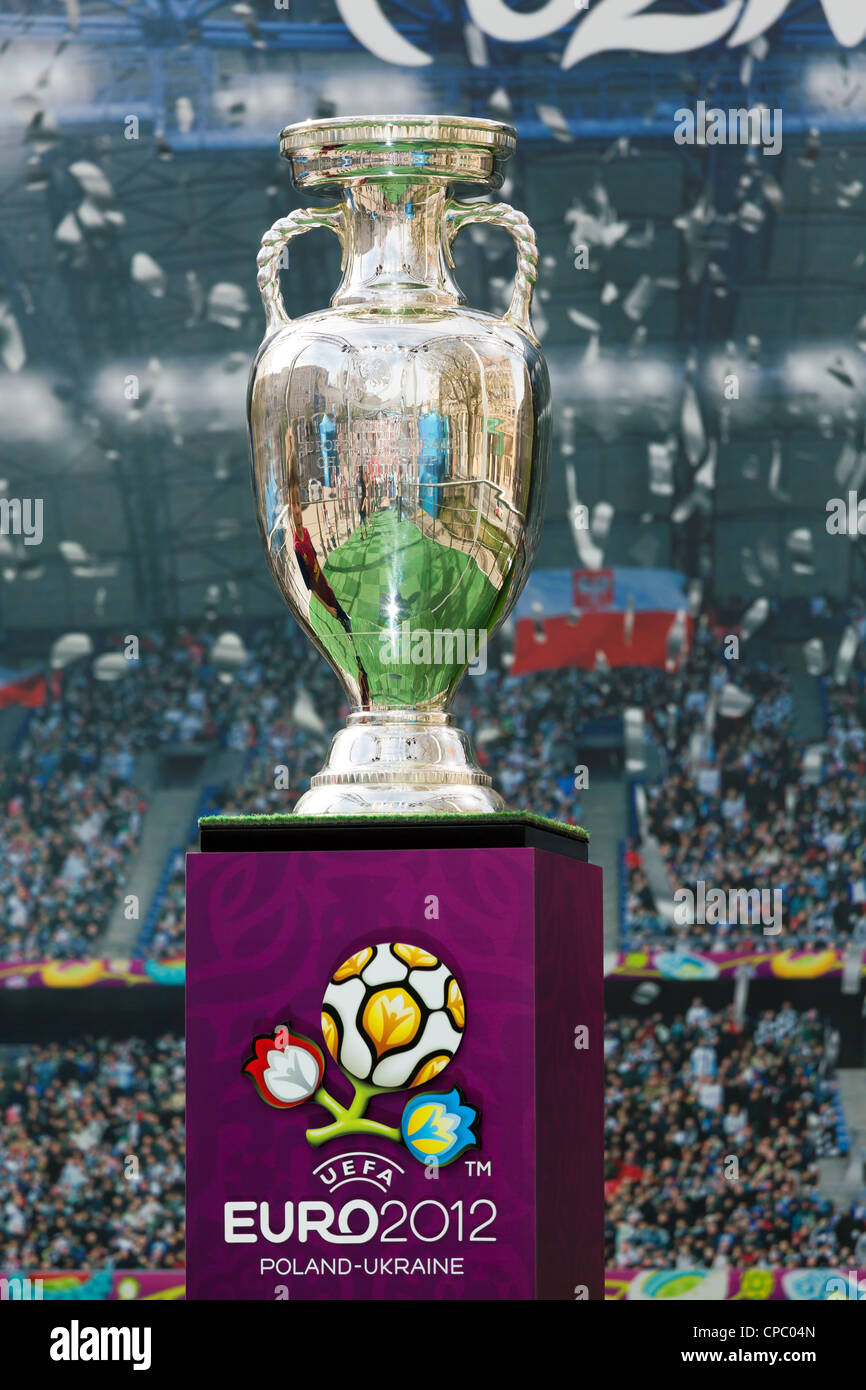 UEFA event, during which the original UEFA Euro Cup is being showcased