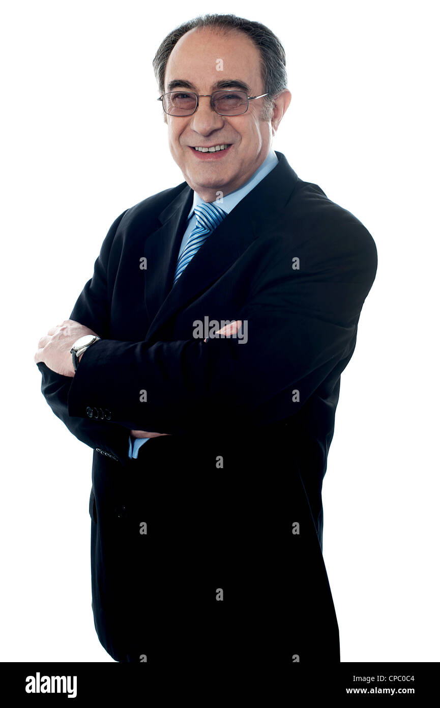 Boss crossed arms employee hi-res stock photography and images - Alamy