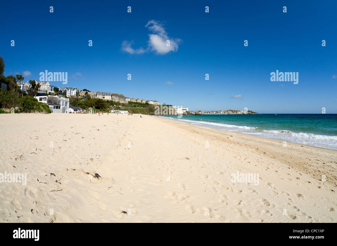 St. Ives Porthminster beach, Cornwall UK. Stock Photo