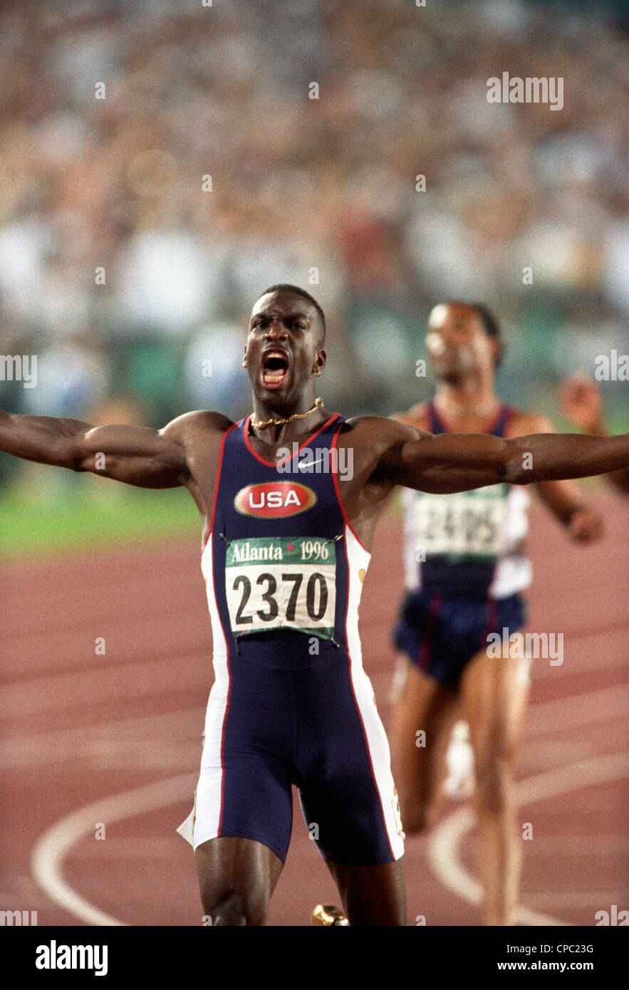 Michael Johnson 1996 Hi-res Stock Photography And Images - Alamy