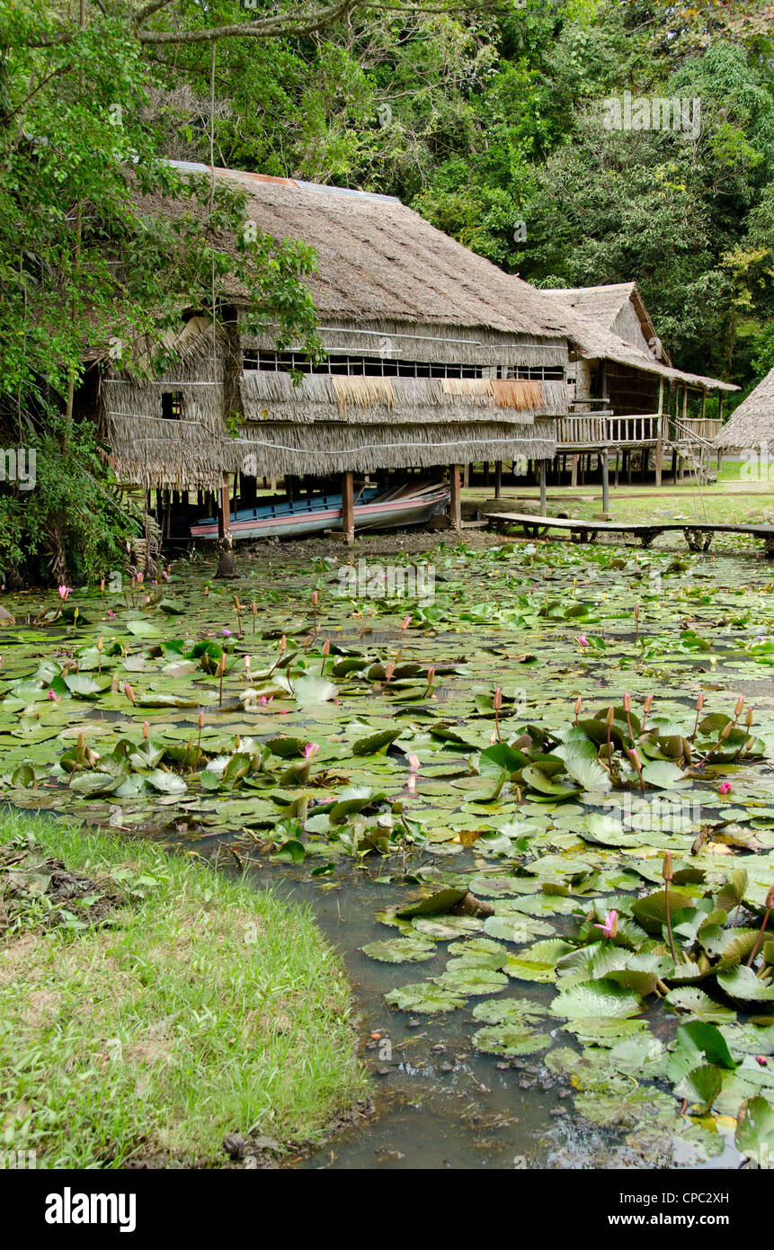 Malaysia, Borneo, Sabah, Kota Kinabalu. Heritage Cultural Village at