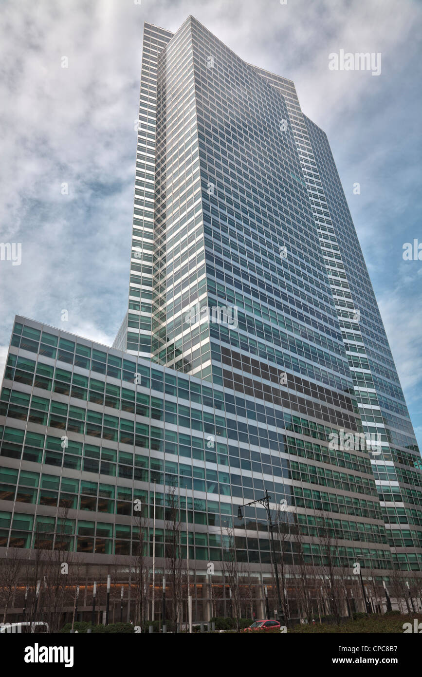 Goldman Sachs global headquarters at 200 West Street in Manhattan, New York City Stock Photo