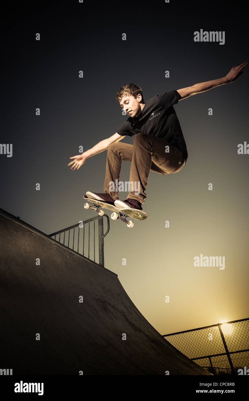 Skateboarder Stock Photo