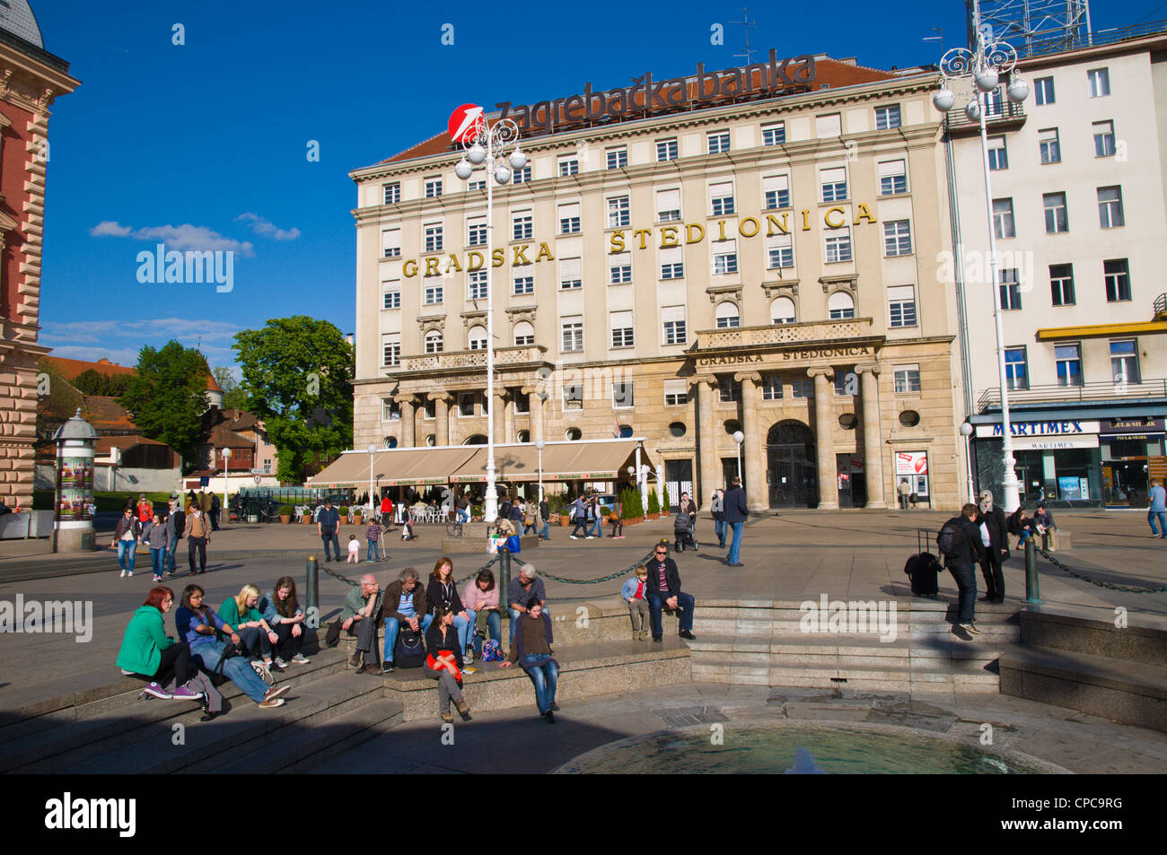 Trg Bana Jelacica Zagreb High Resolution Stock Photography and Images -  Alamy