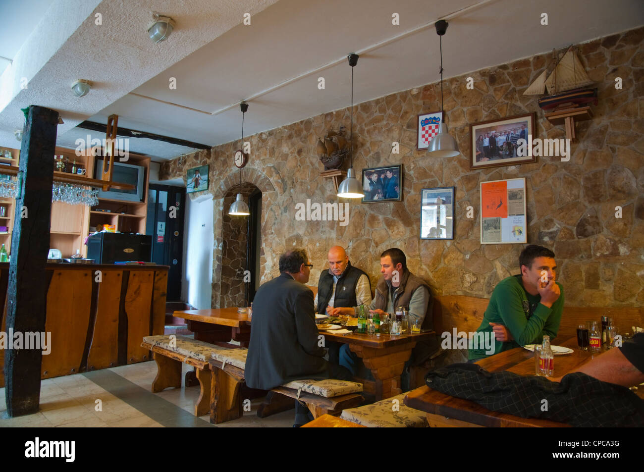 Buffet Fife restaurant Veli Varos district central Split Dalmatian