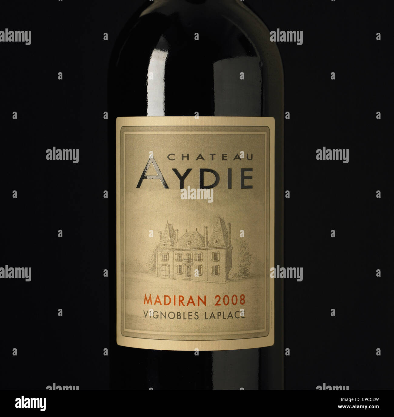 Chateau Aydie 2008 Madiran wine bottle Stock Photo Alamy