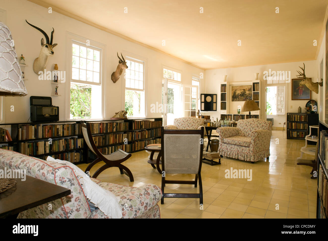 Finca Vigia: Ernest Hemingway's home in Cuba until 1960 Stock Photo