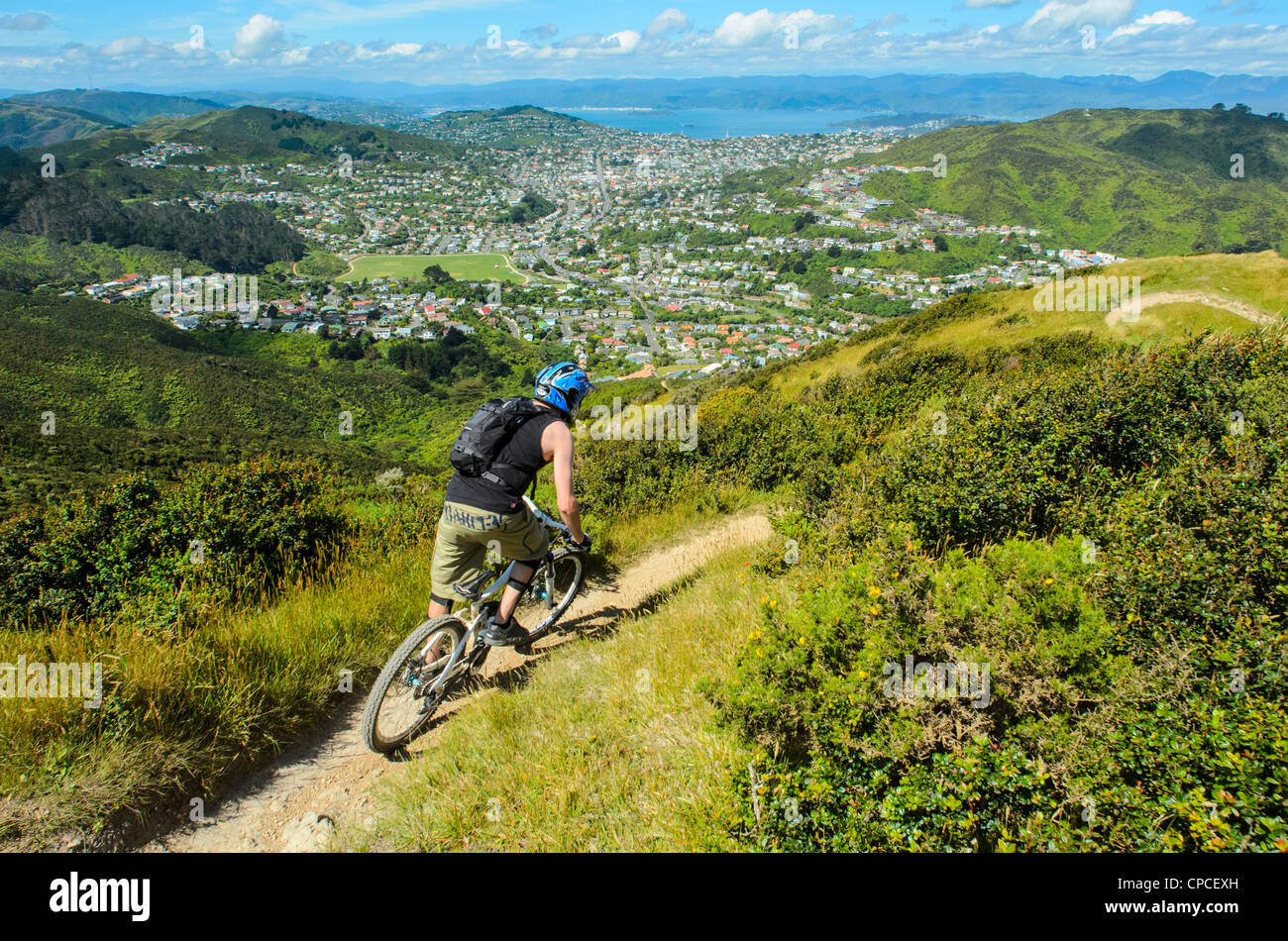 peak mountain biking