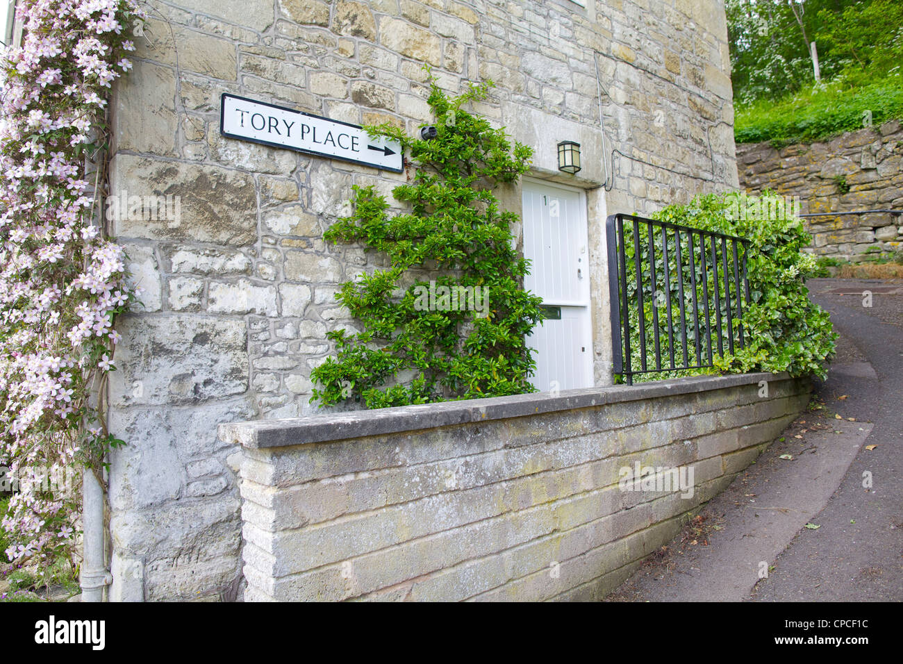 Weaver S Cottages At Tory In Bradford Upon Avon In Wiltshire Stock