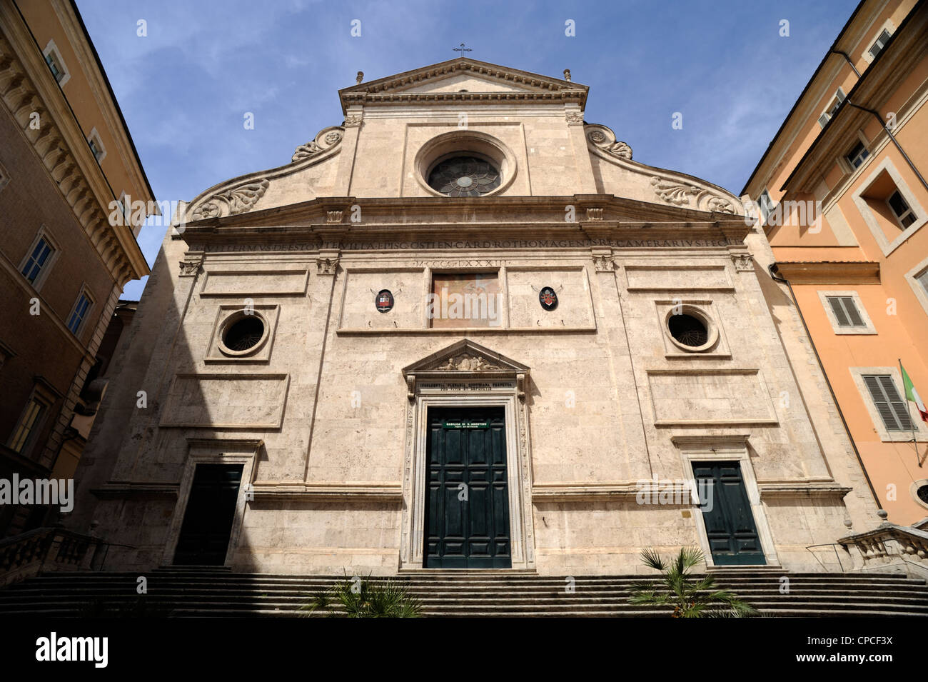 Italy, Rome, basilica di Sant'Agostino Stock Photo - Alamy