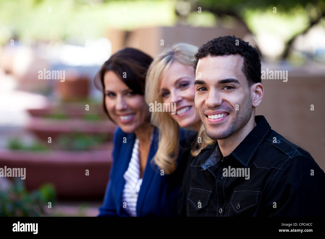 Group of happy Business people Stock Photo - Alamy