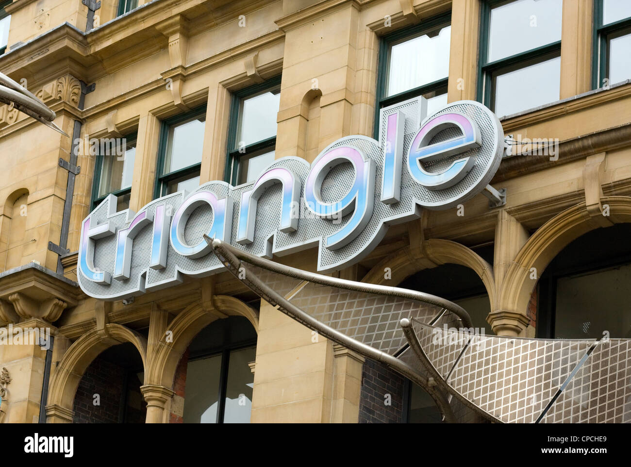 Triangle Manchester Stock Photo