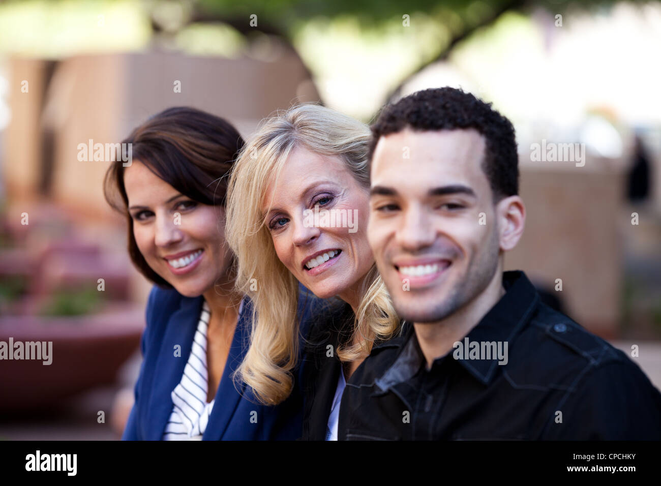 Group of happy Business people Stock Photo - Alamy
