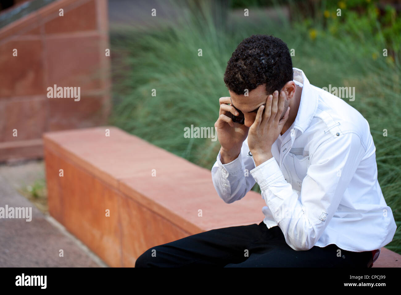 Attractive Young Man Stock Photo - Alamy