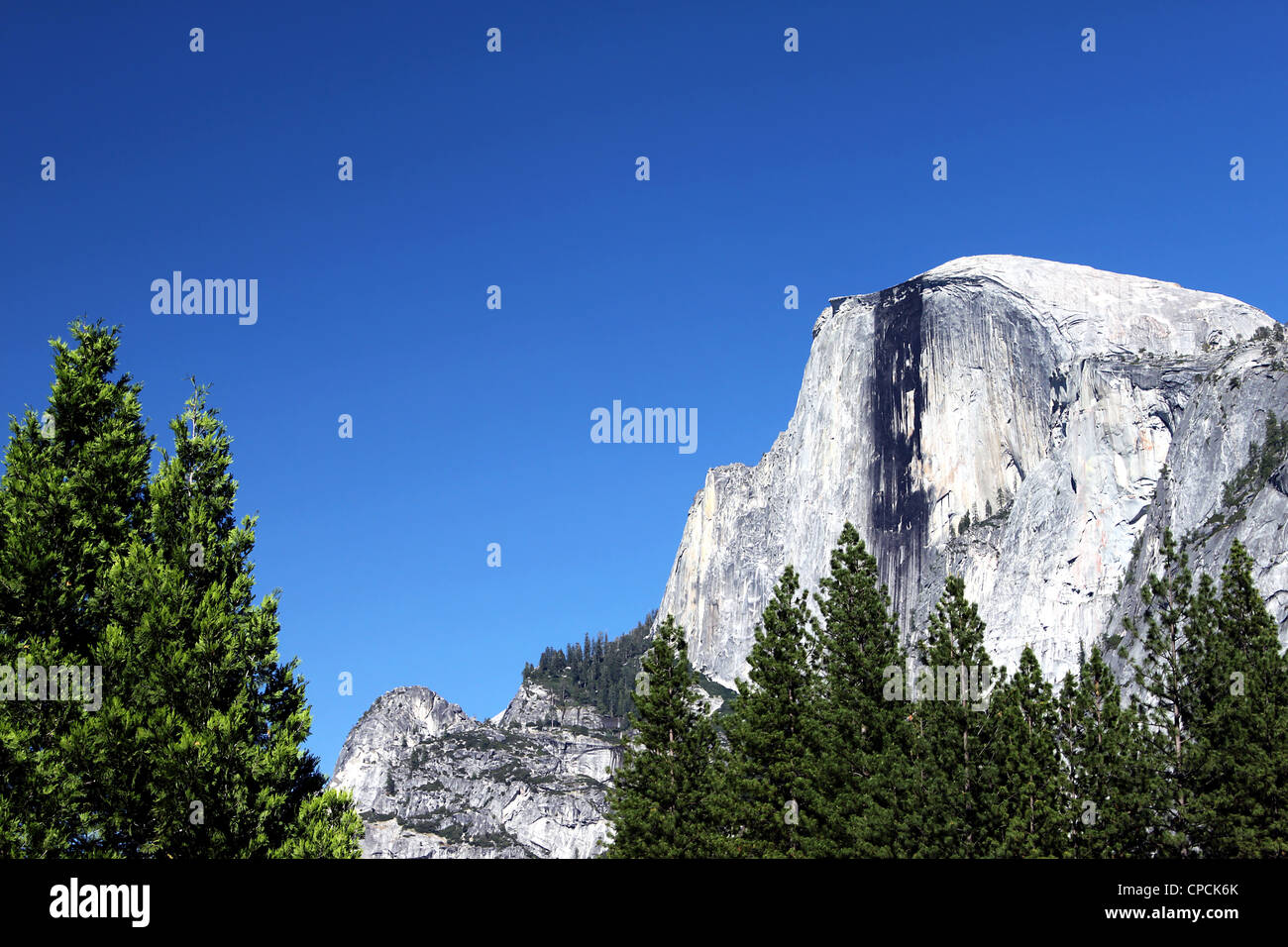 Yosemite Half Dome Stock Photo Alamy