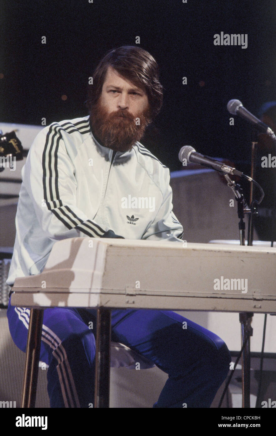 BEACH BOYS US group with Brian Wilson in 1974. Photo: Jeffrey Mayer Stock  Photo - Alamy