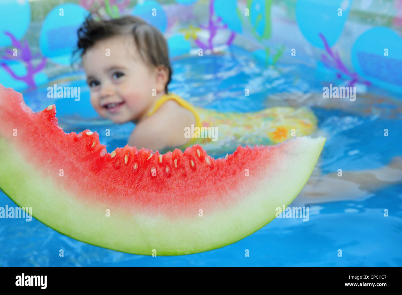 watermelon baby pool