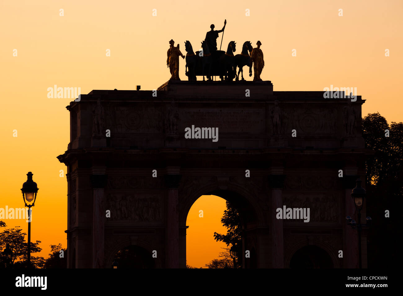 Arc De Triomphe Printable Silhouette