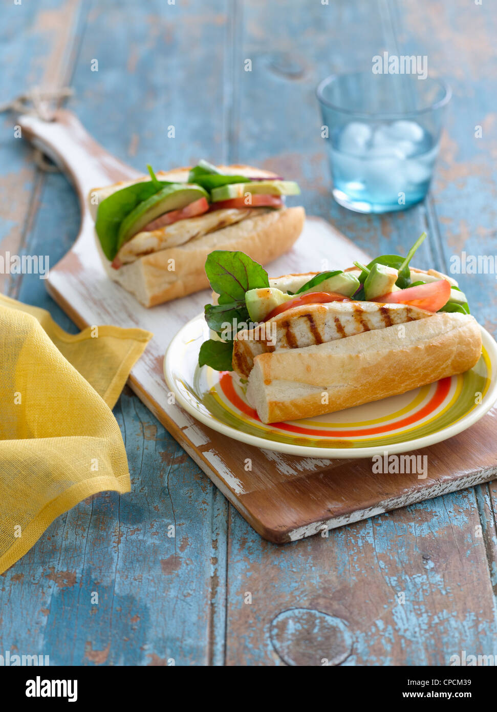 Chicken sandwich hires stock photography and images Alamy