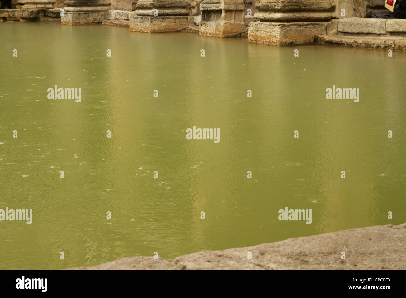 Roman Baths in Bath, England Stock Photo