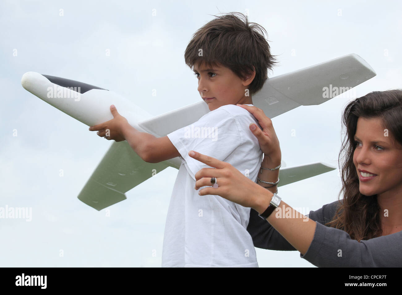 large toy aeroplane