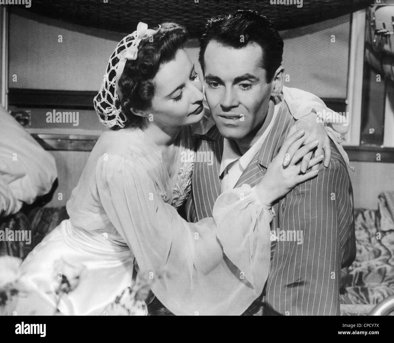 THE LADY EVE 1941 Paramount film with Barbara Stanwyck as Eve and Henry  Fonda as Hopsie Stock Photo - Alamy