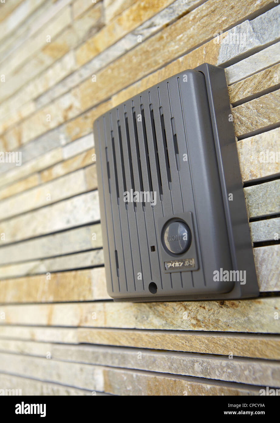 Intercom System Of A Front Door Stock Photo 48228022 Alamy