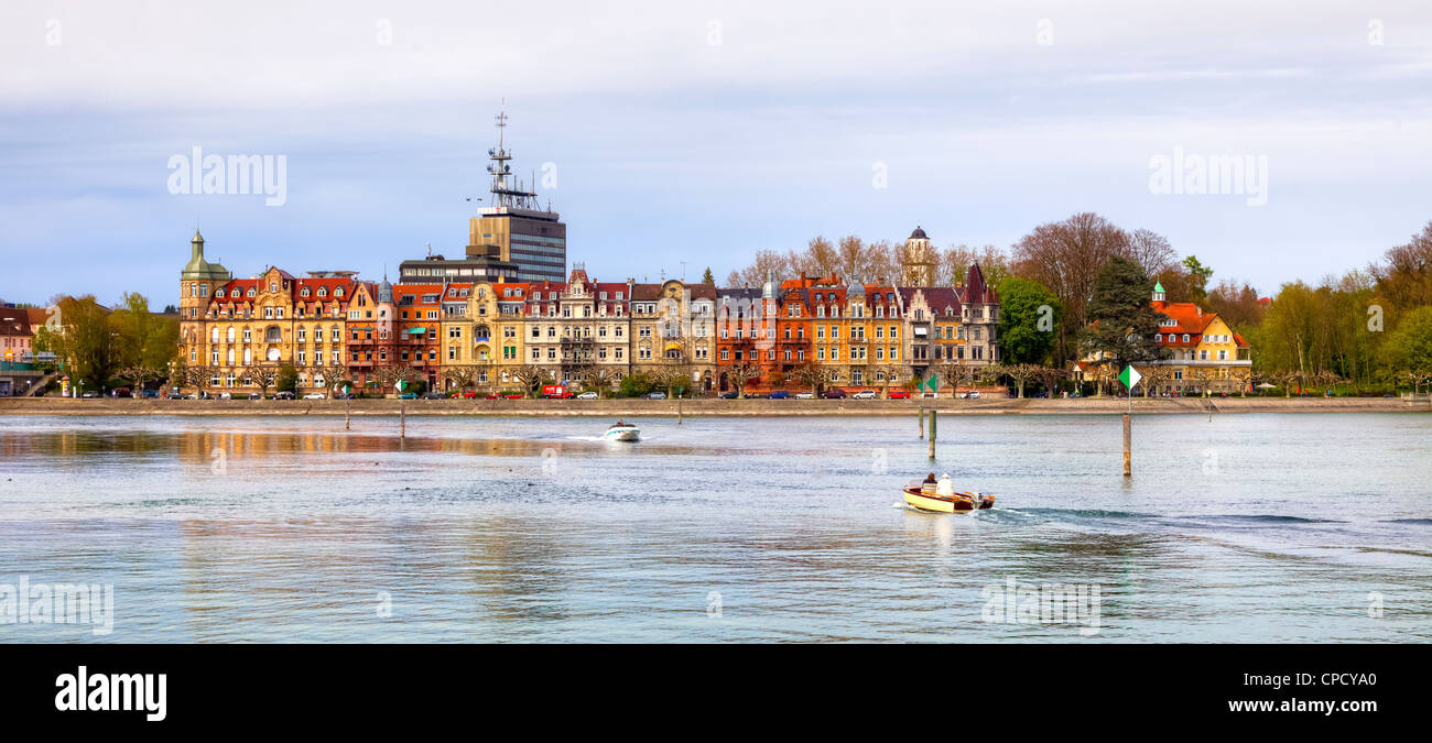 Constance, Seestrasse, Baden-Wurttemberg, Germany Stock Photo