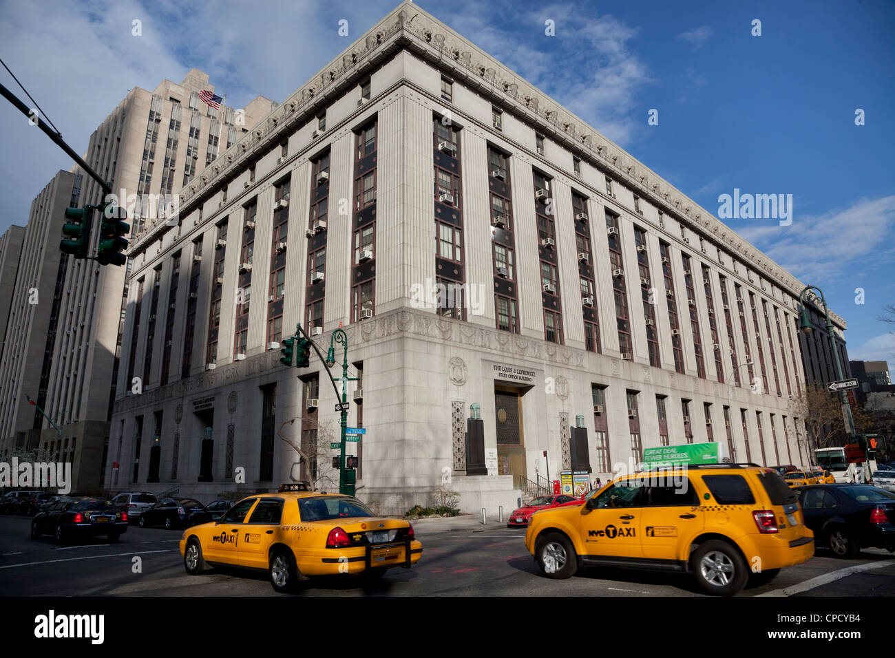 The Louis J. Lefkowitz Building ay 80 Centre Street in Manhattan, New ...