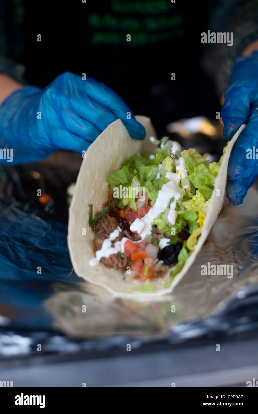 Eat Street Kings Cross London UK Stock Photo Alamy