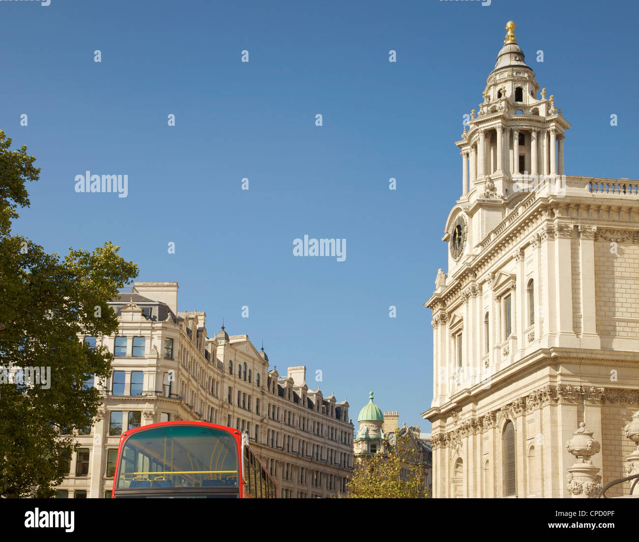 The heights of Ludgate Hill, London, UK. Stock Photo