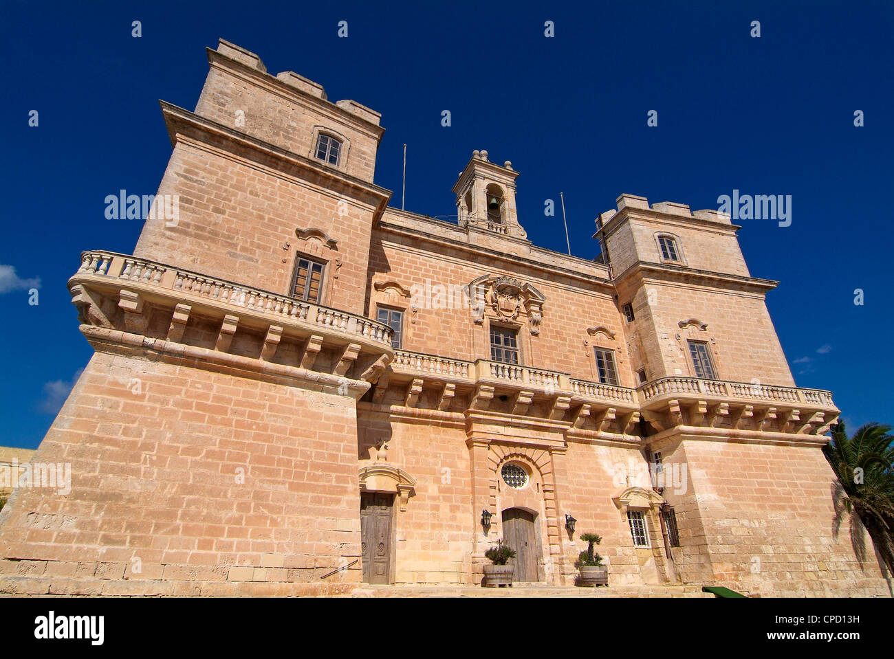 Selmun Palace near Mellieha, Malta, Mediterranean, Europe Stock Photo