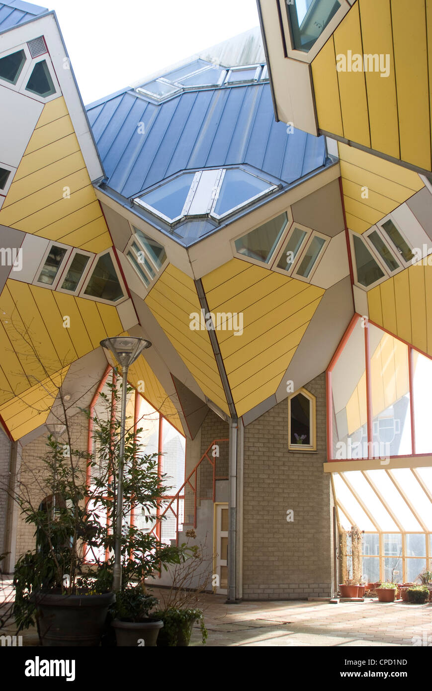 Cubic House (Kubuswoningen), designed by Piet Blom, Rotterdam, Netherlands, Europe Stock Photo