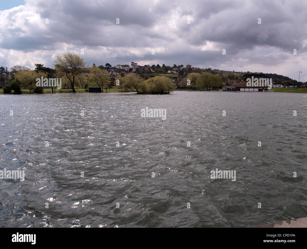 Lake Grounds Park, Portishead, Somerset, UK Stock Photo Alamy