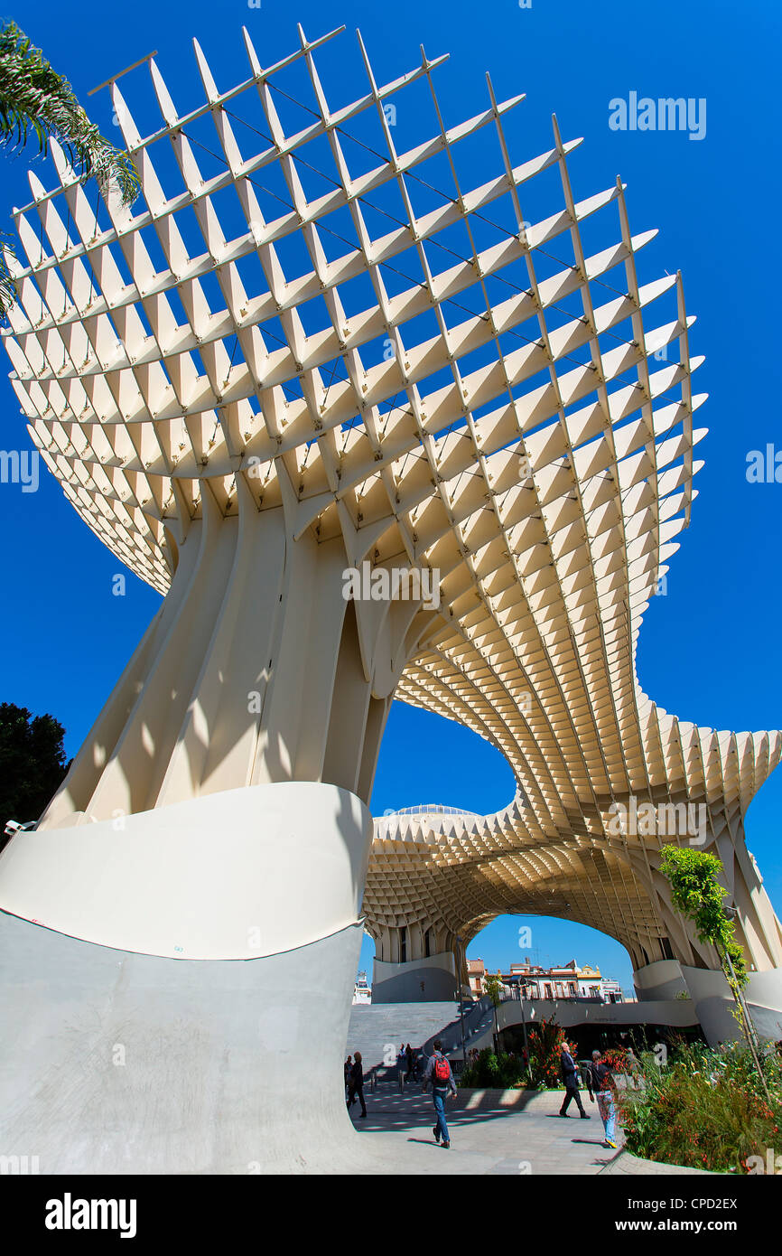 Seville, Metropol Parasol, J. Mayer H Architects, Stock Photo