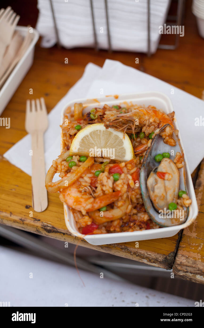 Eat Street Kings Cross London UK Stock Photo Alamy