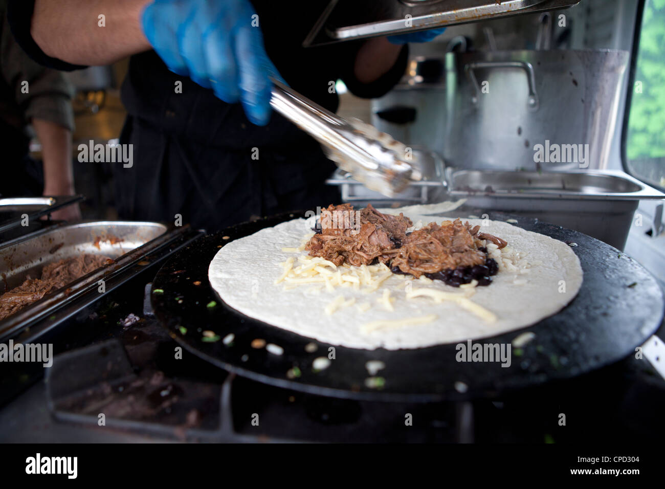 Eat Street Kings Cross London UK Stock Photo Alamy