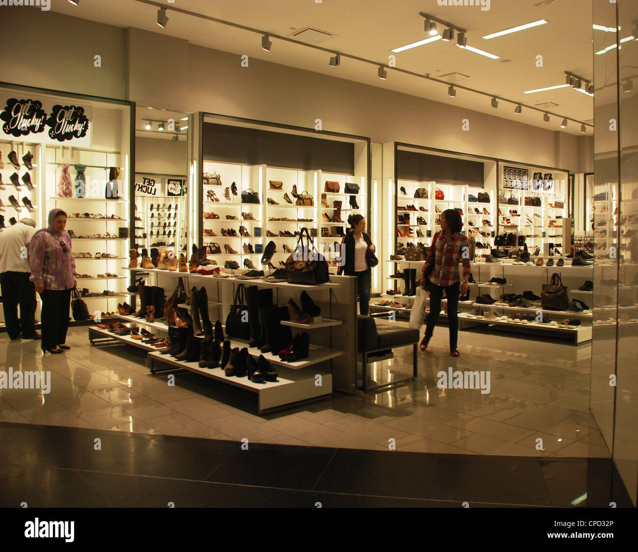 Shopping mall inside the Burj khalifa, Dubai Stock Photo - Alamy