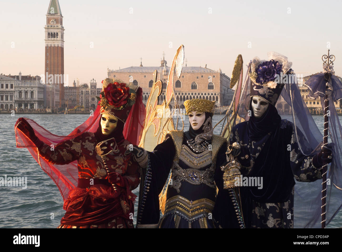 Karneval in Venedig, Carnival in Venice, Venedig,Itailen, Europa, Venice, Italy, Europe Stock Photo