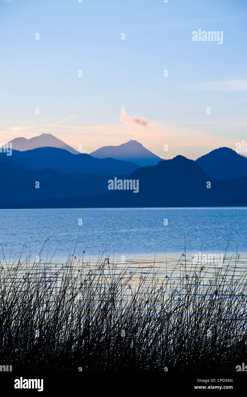 Lake Atitlan, Western Highlands, Guatemala, Central America Stock Photo