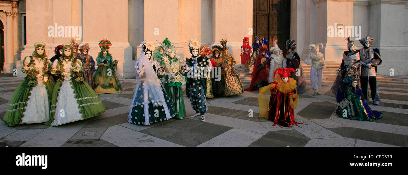 Karneval in Venedig, Carnival in Venice, Venedig,Itailen, Europa, Venice, Italy, Europe Stock Photo