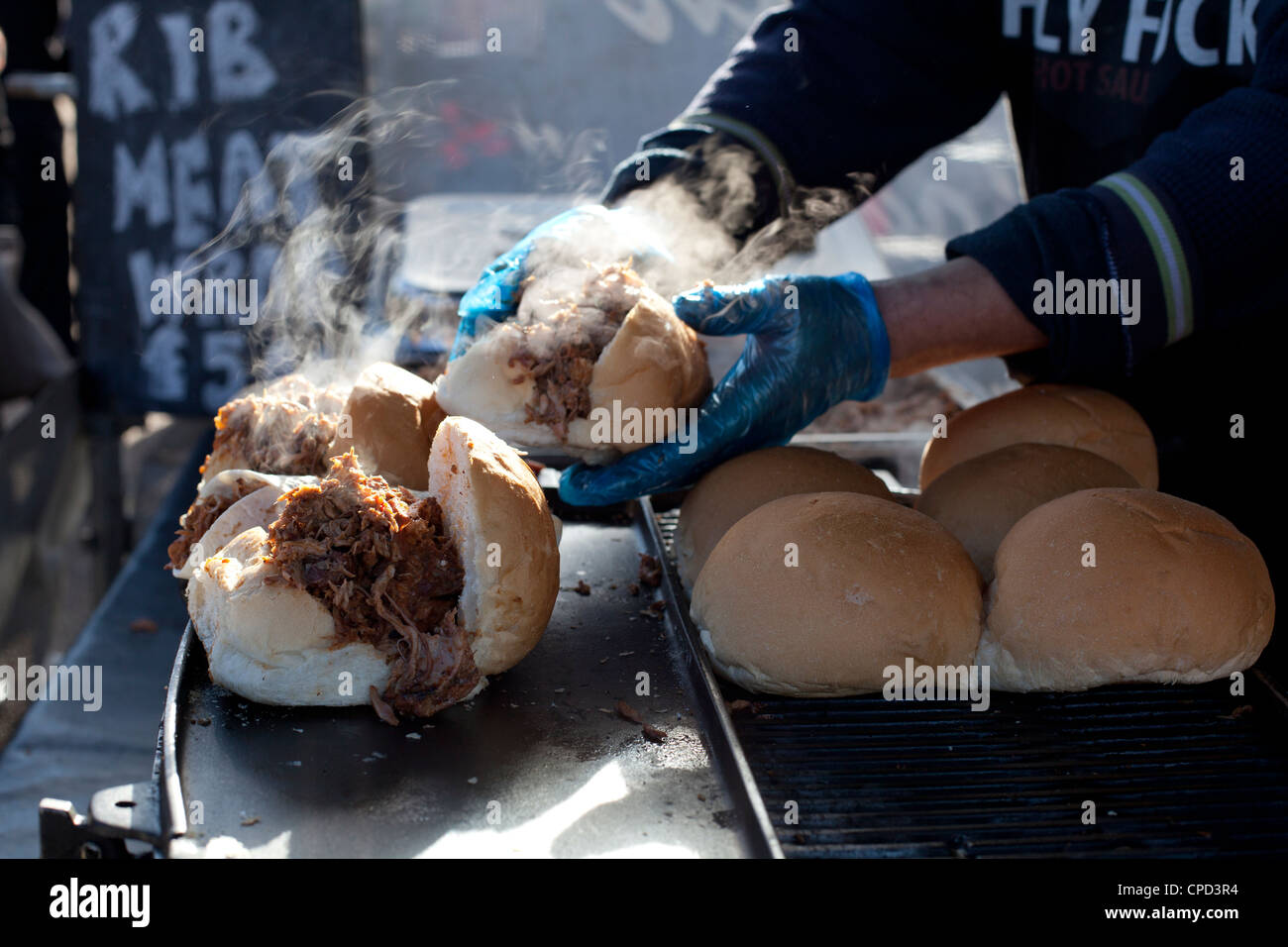 Eat Street Kings Cross London UK Stock Photo Alamy