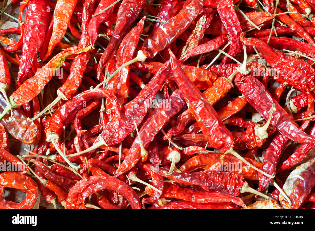 Dry red hot chilli Stock Photo - Alamy