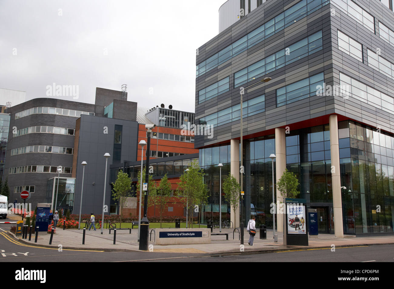 university of strathclyde buildings in Glasgow Scotland UK Stock Photo