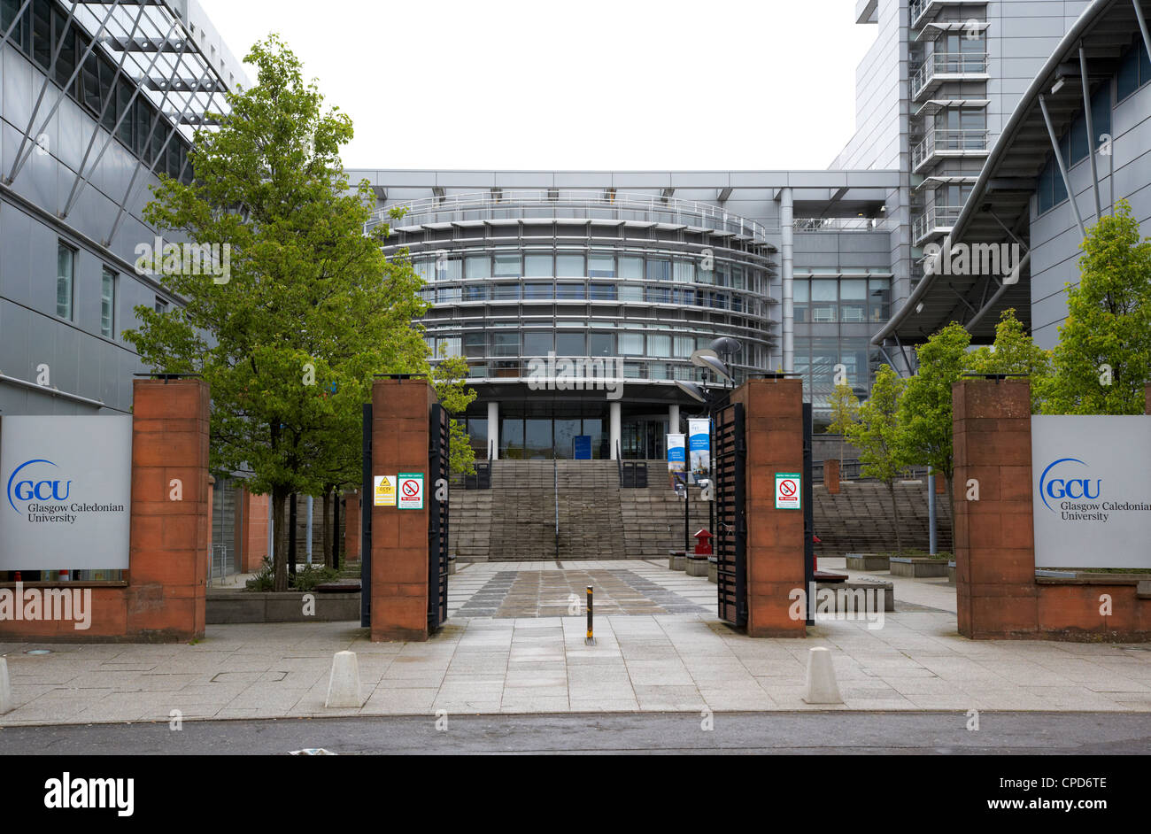 Glasgow Caledonian University campus Scotland UK Stock Photo Alamy