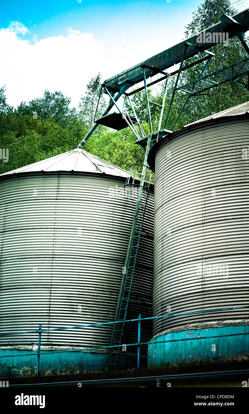 Grain silo ladder hires stock photography and images Alamy