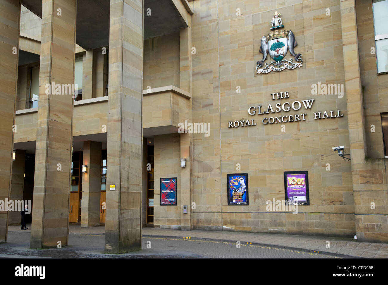 the Glasgow royal concert hall Scotland UK Stock Photo Alamy