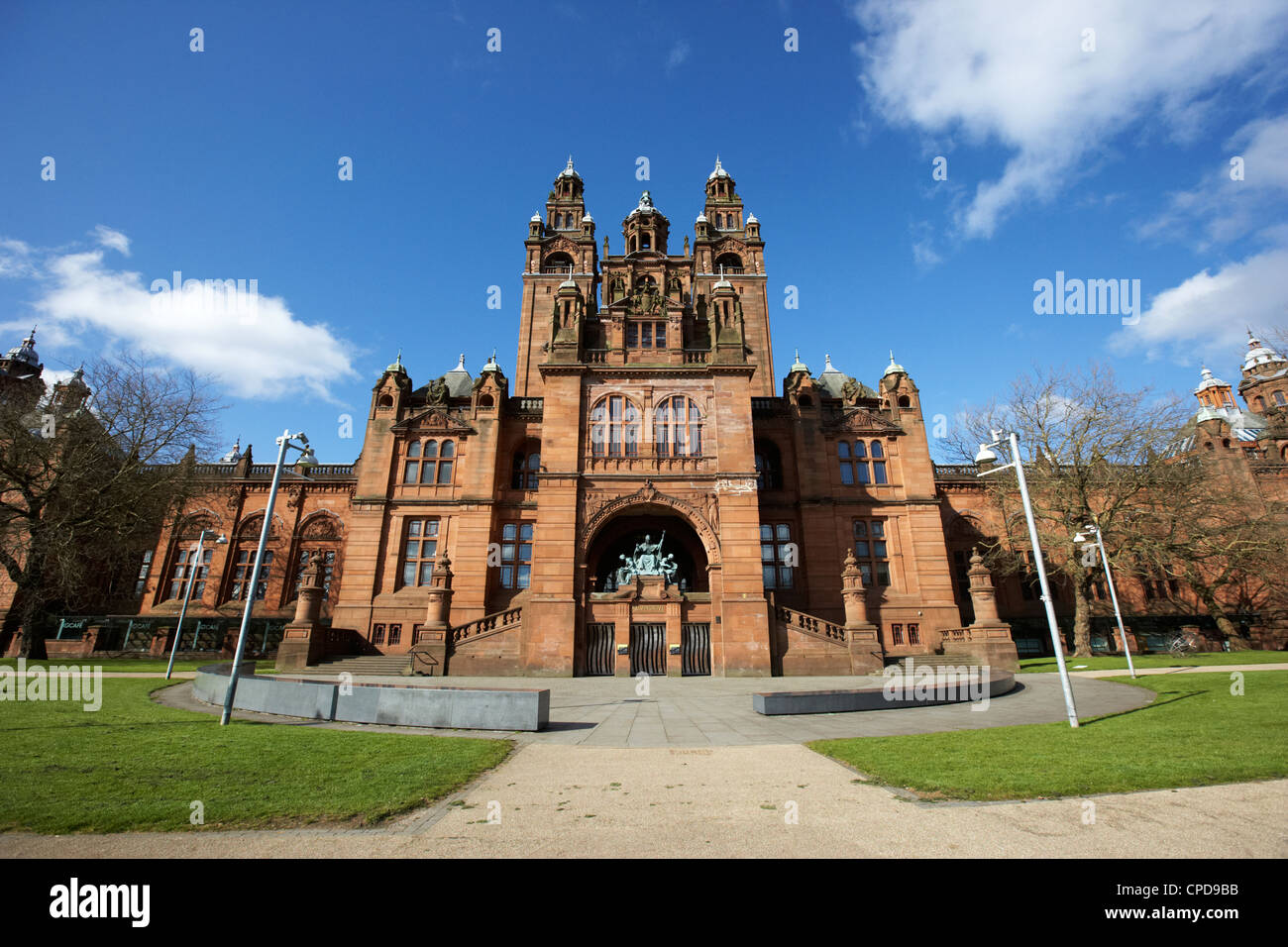 kelvingrove art gallery and museum Glasgow Scotland UK Stock Photo