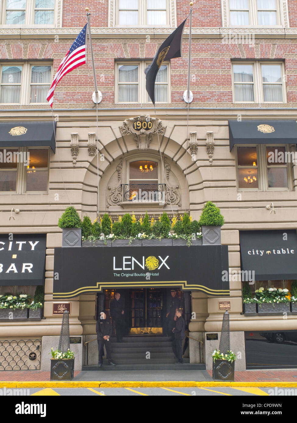 Lenox hotel in Boston MA Stock Photo Alamy